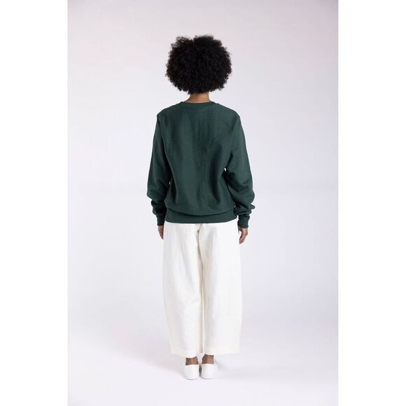 Champion CATSKILLS Sweatshirt Reverse Weave Size M Green - Picture 3 of 6